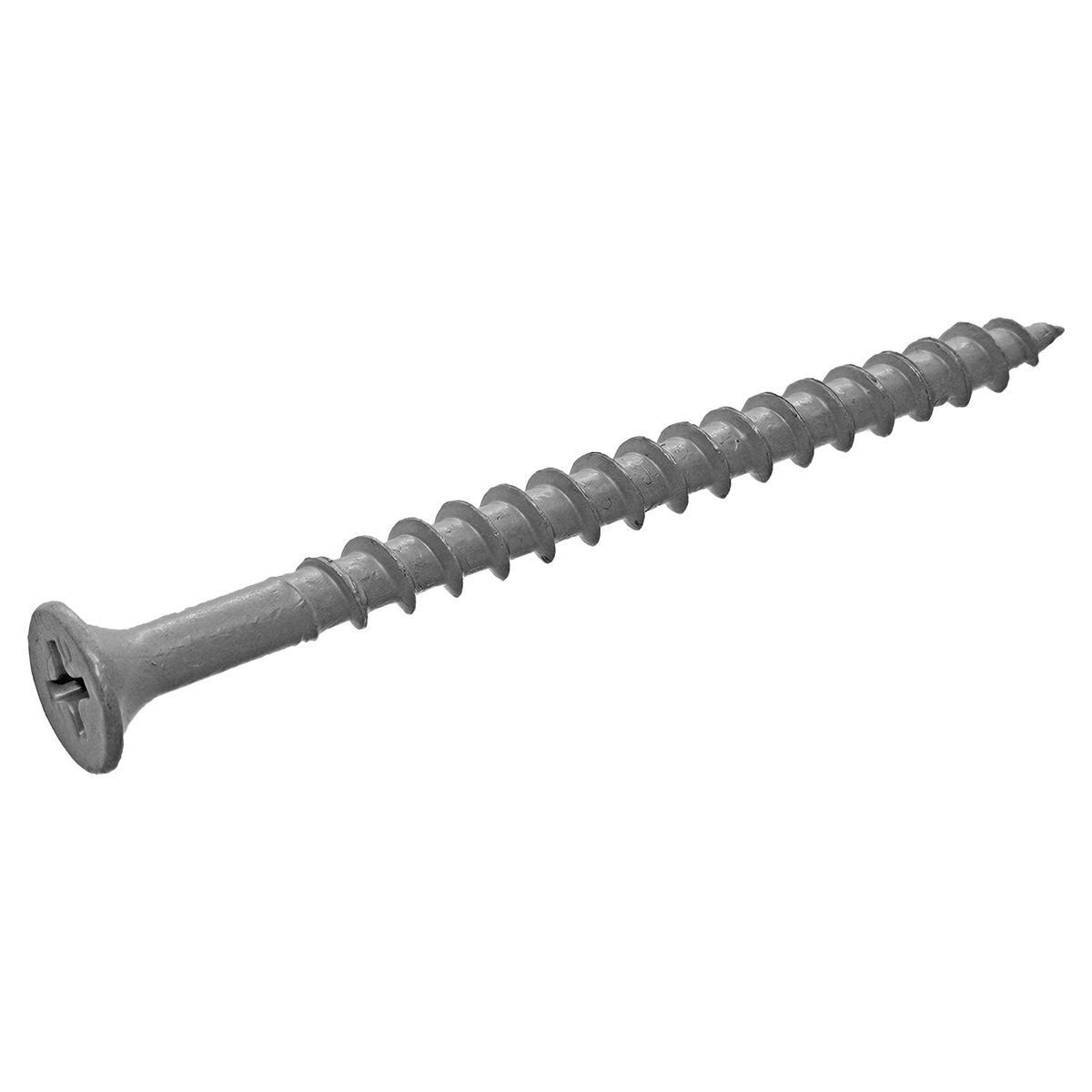 Grip-Rite PrimeGuard Ten #6 x 1-5/8-in Polymer Deck Screws, 5-lb Box