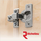 Onward Frame Clip-On 5/8 in. Overlay Euro Hinge (1-Pair)