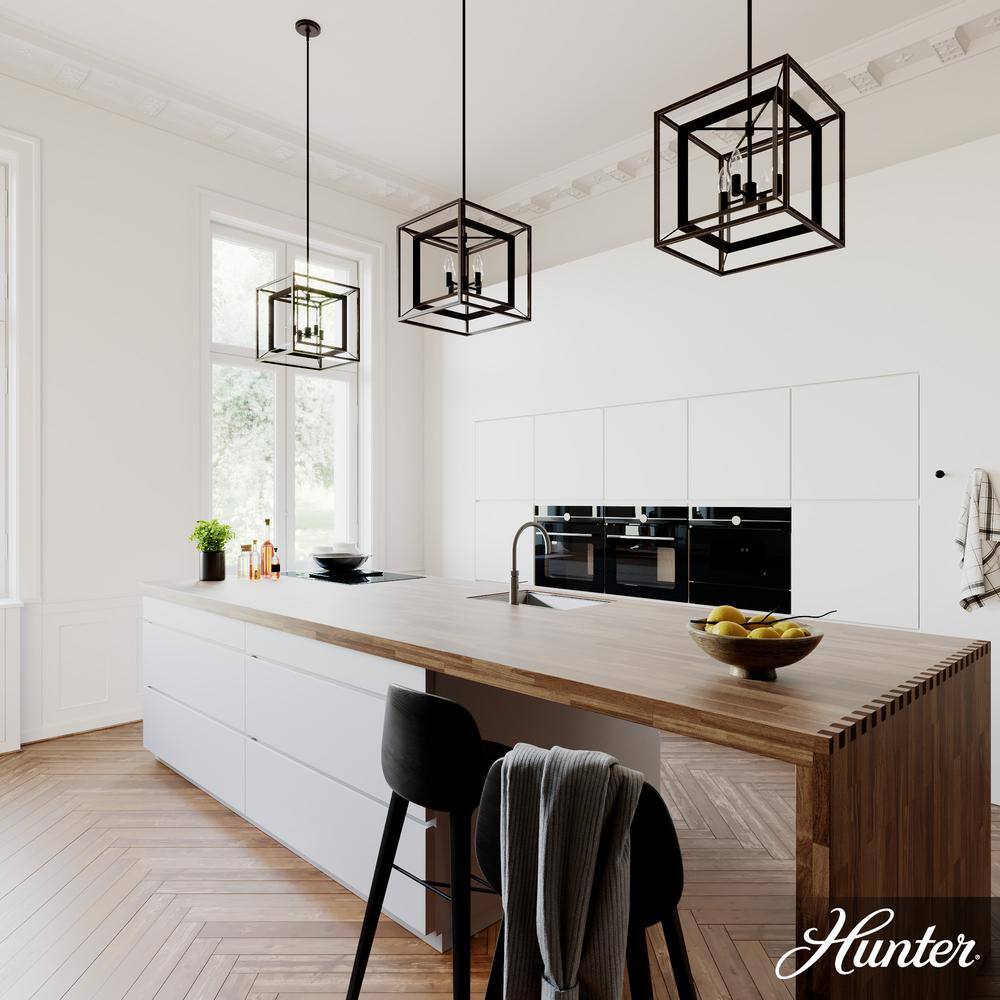 Hunter Doherty 4-Light Onyx Bengal Island Chandelier