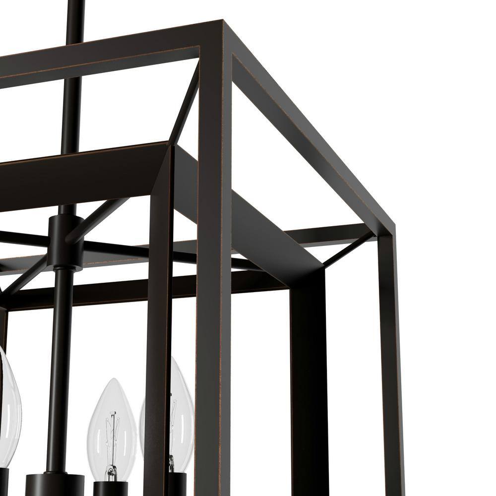 Hunter Doherty 4-Light Onyx Bengal Island Chandelier