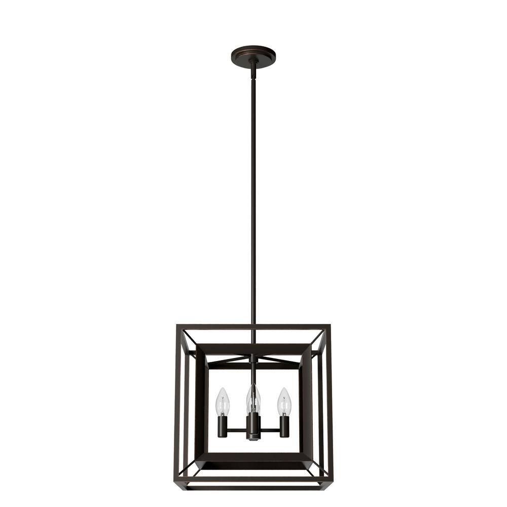 Hunter Doherty 4-Light Onyx Bengal Island Chandelier