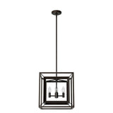 Hunter Doherty 4-Light Onyx Bengal Island Chandelier