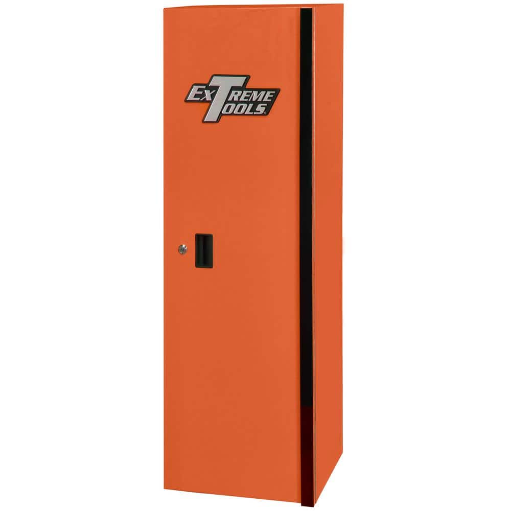 Extreme Tools 19 in. W x 25 in. D 3-Drawer Side Orange Tool Chest with Black Handles and Trim