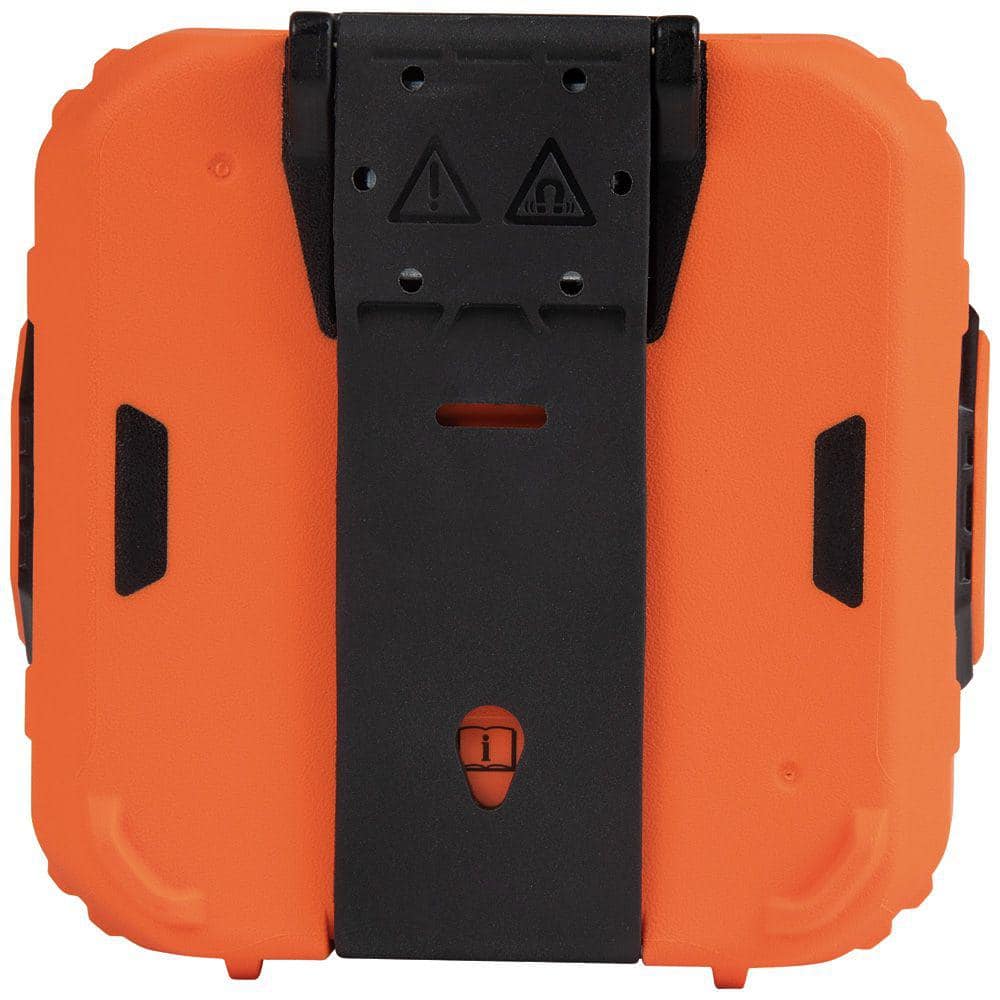 Klein Tools Wireless Jobsite Speaker with Magnetic Strap – AEPJS2, 4.22 x 4.1 x 1.6 in