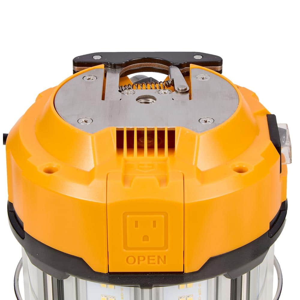 Maxxima High Bay Temporary LED Work Light, Linkable, 100-Watt 12,000 Lumens 5000K Daylight