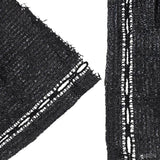 ORION 6 ft. X 100 ft. Black Privacy Fence Screen Netting Mesh with Reinforced Eyelets for Chain link Garden Fence