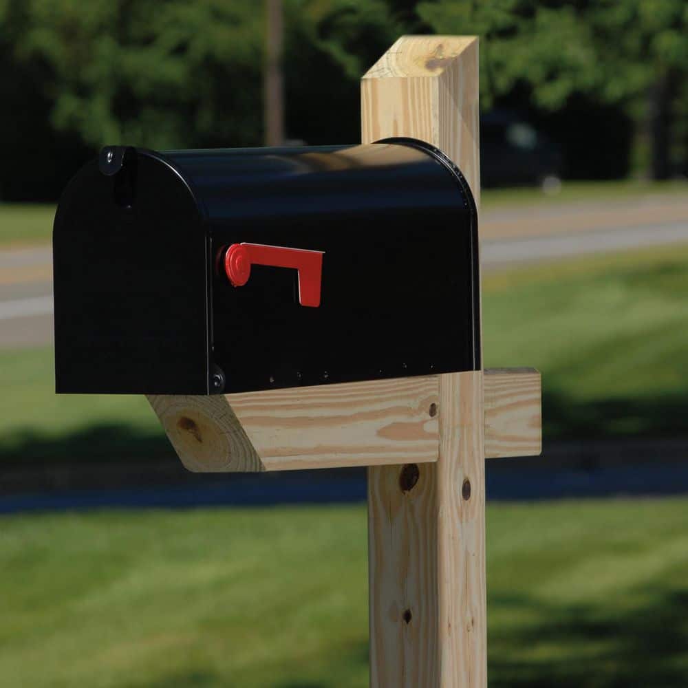 Outdoor Essentials 6 in. Pressure-Treated Wood Mailbox Mounting Board