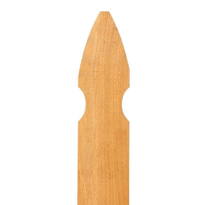 Outdoor Essentials 5/8 in. x 3-1/2 in. x 3-1/2 ft. Western Red Cedar French Gothic Fence Picket (13-Pack)