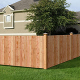 Outdoor Essentials 5/8 in. x 3-1/2 in. x 3-1/2 ft. Western Red Cedar Flat Top Fence Picket (13-Pack)