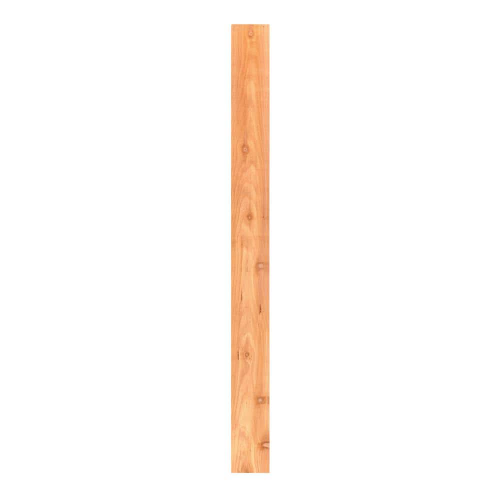 Outdoor Essentials 5/8 in. x 3-1/2 in. x 3-1/2 ft. Western Red Cedar Flat Top Fence Picket (27-Pack)