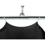Unifirm Edge Reinforced Grommets-Free Privacy Fence Screen 90% Blockage Gazebo Backyard Shade Cover 6 ft. x 25 ft. Black