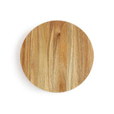 Over and Back 15 in. Dia Acacia Wood Lazy Susan