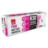 Owens Corning R-30 Unfaced Fiberglass Insulation Batts, 10 in. x 16 in. x 48 in (Bag)