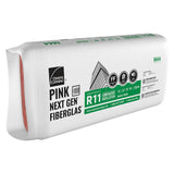 Owens Corning R-11 Unfaced Fiberglass Insulation Batts, 3.5 in. x 24 in. x 96 in., 4 Bags