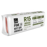 Owens Corning R-15 Unfaced Fiberglass Insulation Batts, 3.5 in. x 15 in. x 93 in., 8 Pieces (77.5 sq. ft./Bag)