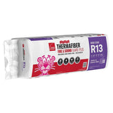 Owens Corning R-13 Thermafiber Fire and Sound Guard Plus Mineral Wool Insulation Batts, 3.5" x 15" x 47" (8 Pieces)