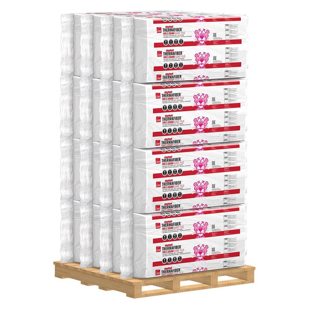 Owens Corning R-21 Thermafiber Fire and Sound Guard Plus 5.5" x 24" x 48" (16 Packs)