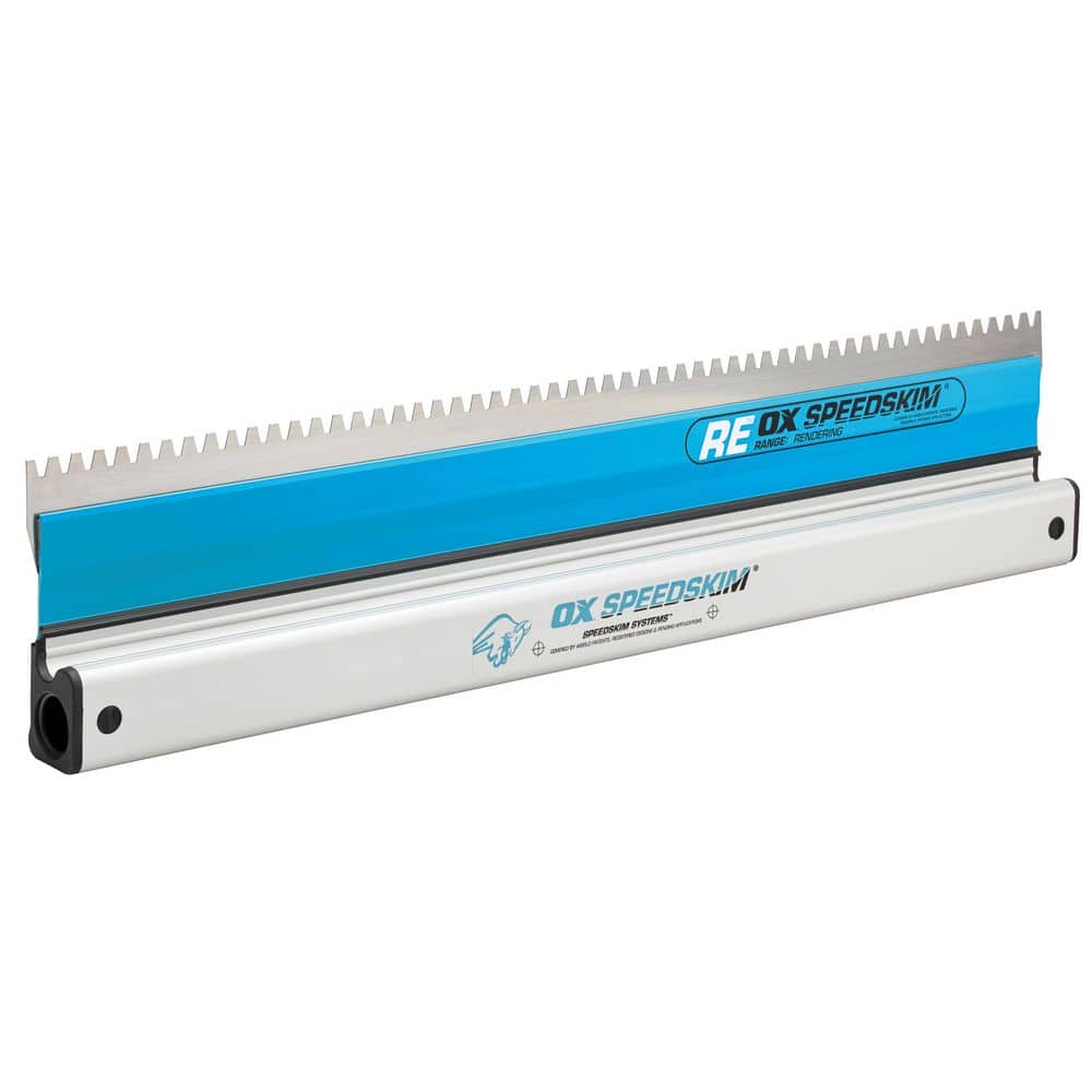 OX TOOLS Pro 3 in. x 14 in. Trowel RE SpeedSkim Rendering Rule