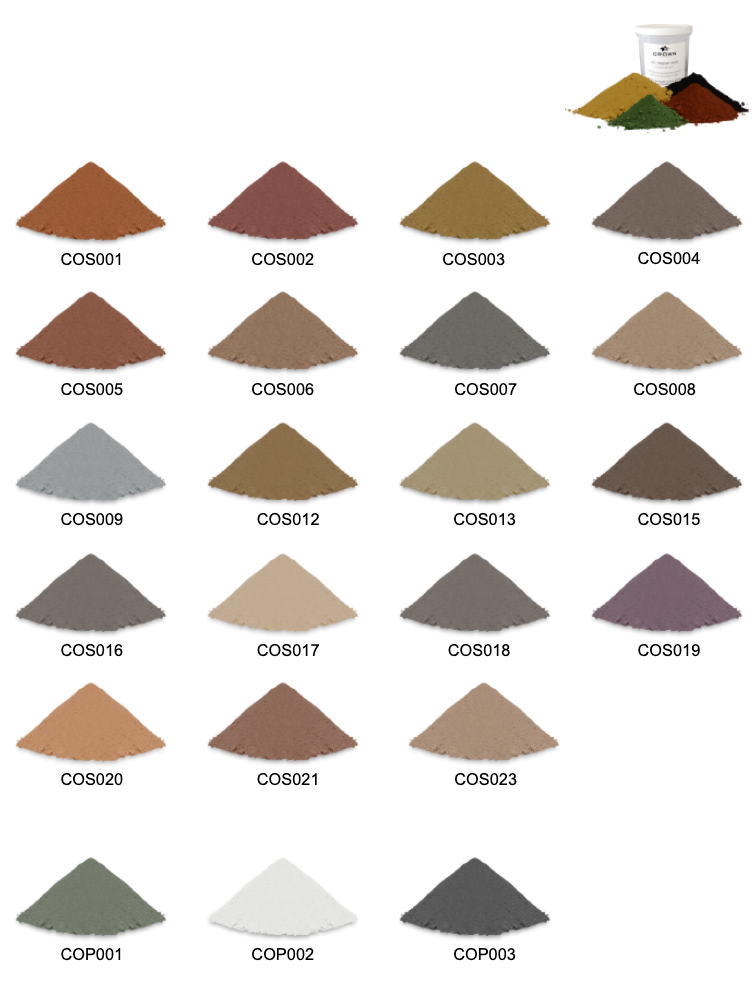 Crown Roof Tiles Oxide Pigments Tobacco Blend/Birchwood