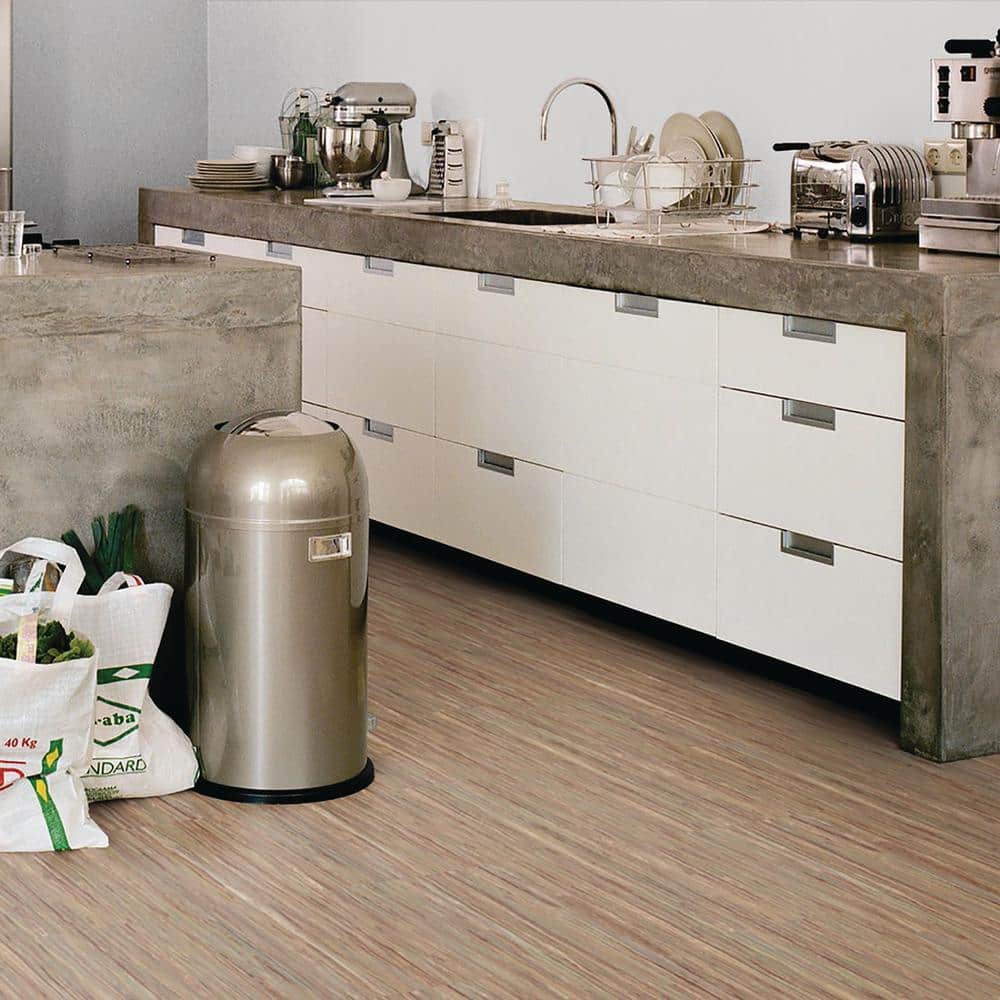 Marmoleum Cinch Loc Seal Oxidized Copper 9.8 mm Thick x 11.81 in. Wide X 35.43 in. Length Laminate Floor Tile (20.34 sq. ft/Case)