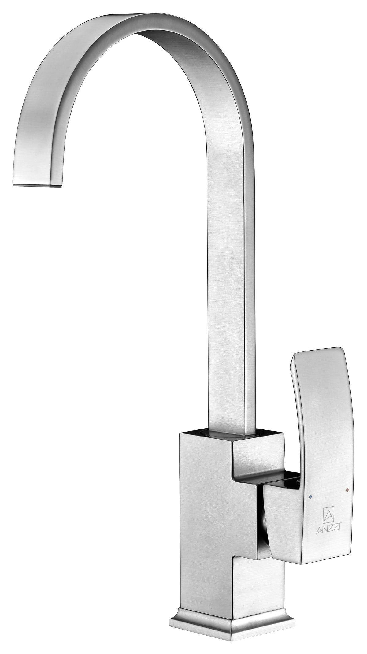 ANZZI Opus Series Single-Handle Standard Kitchen Faucet in Brushed Nickel