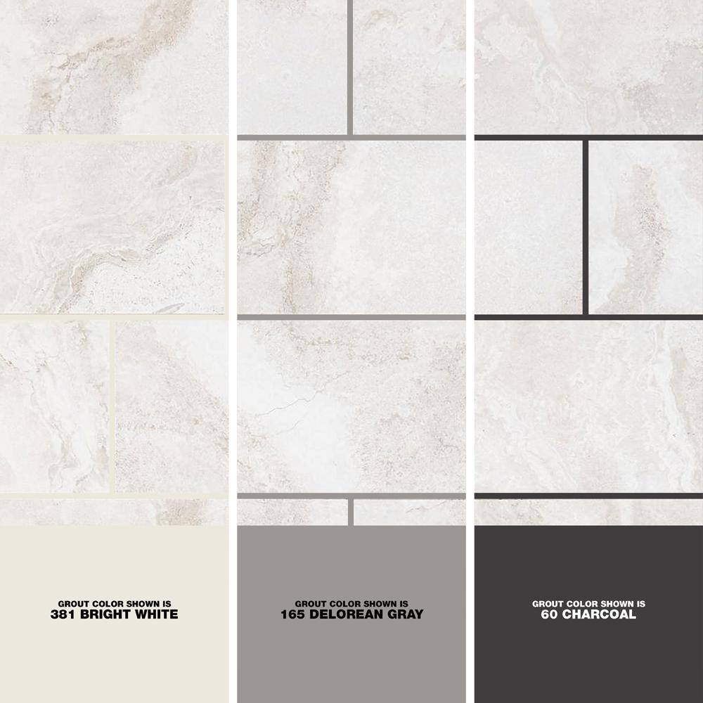 Daltile Canyon Gate Oyster White Matte 12 in. x 24 in. Glazed Porcelain Floor and Wall Tile (15.6 sq. ft./Case)