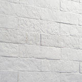 Easton Mesa Natural White 2x8 Handmade Glazed Clay Subway Tile
