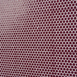 Tilebar Eden Summer Plum Penny Round Polished Porcelain Mosaic Tile