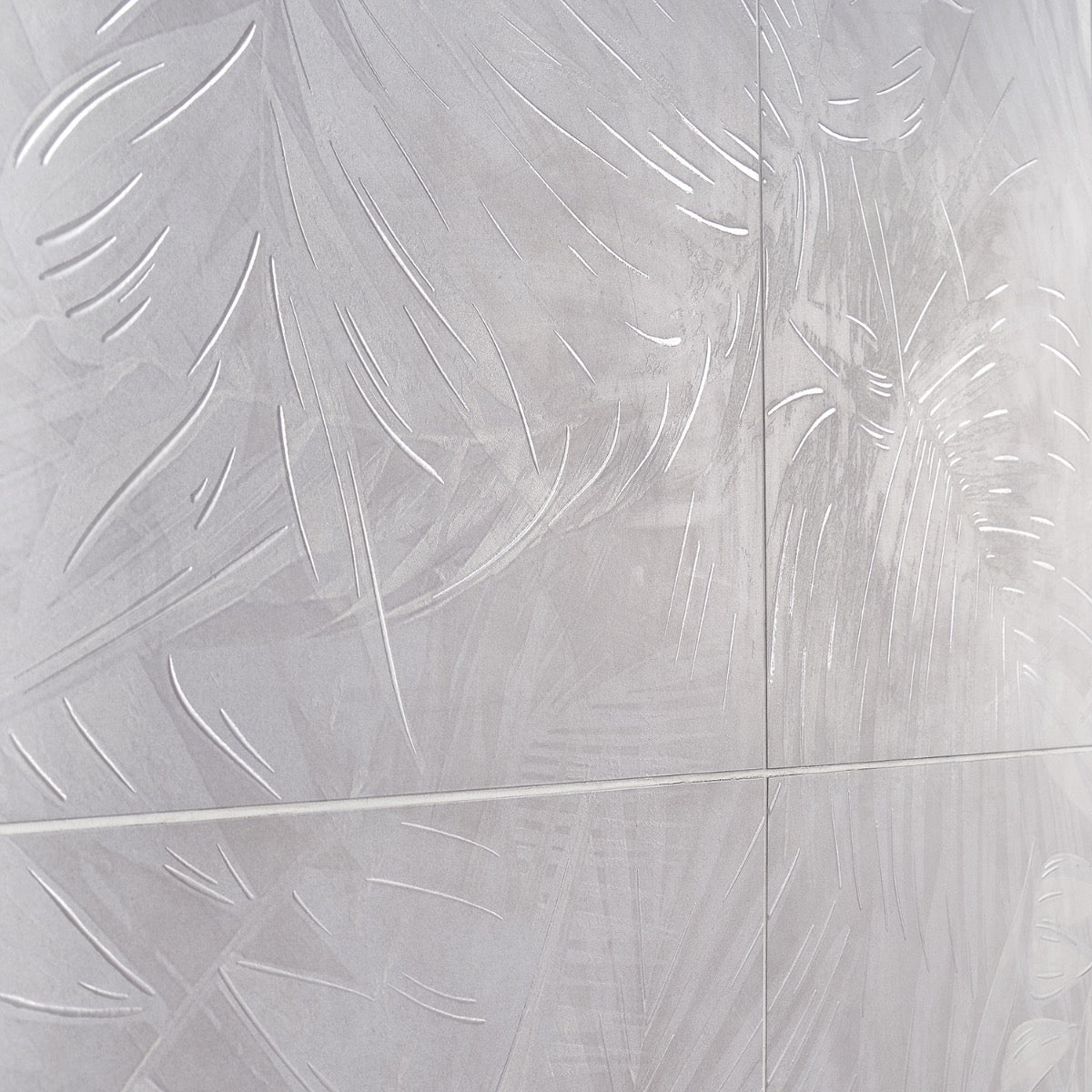 Monet Cotton Garden White 24x48 Matte Porcelain Wall Tile - Lux Tile