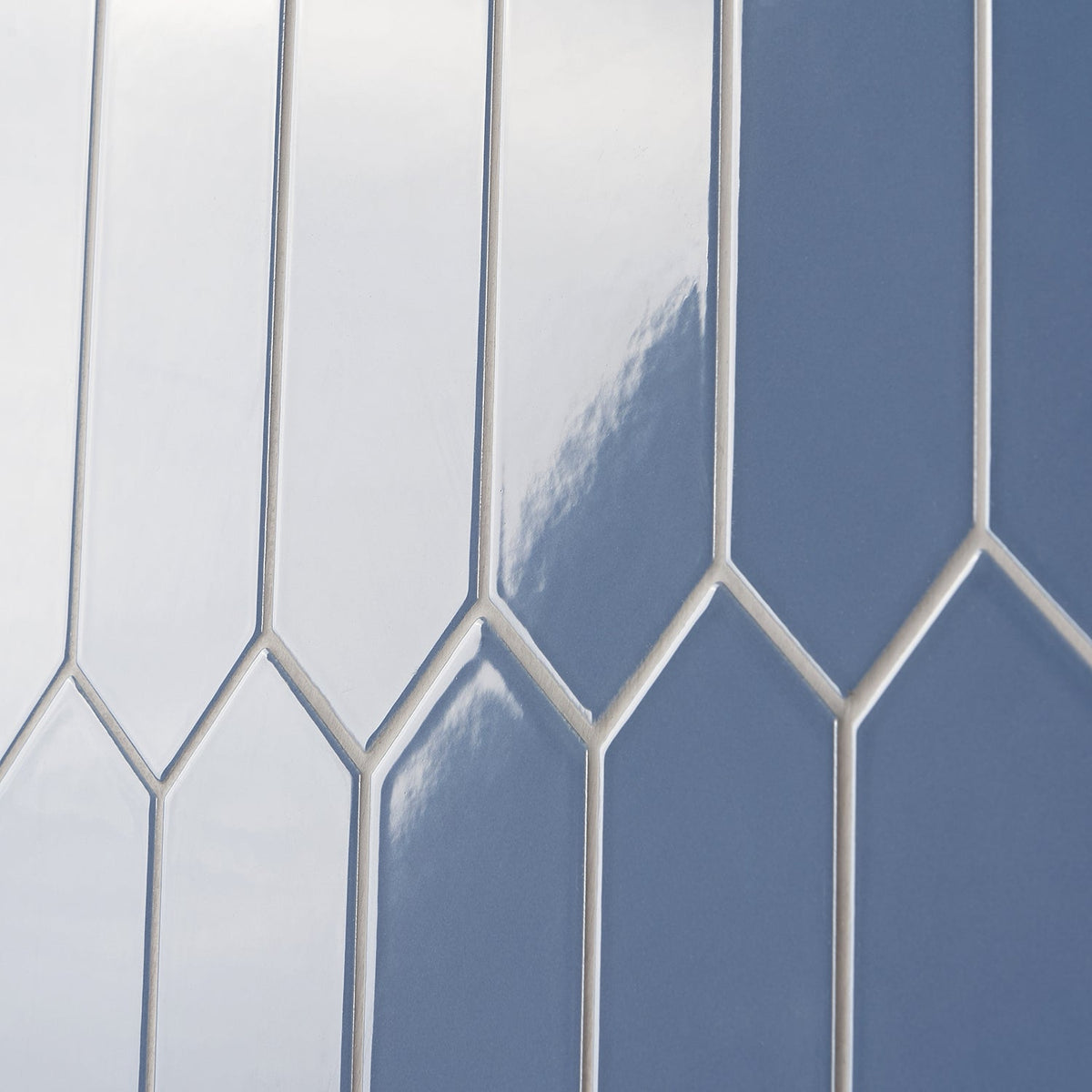 Kent Marine Blue 3x12 Picket Polished Ceramic Wall Tile