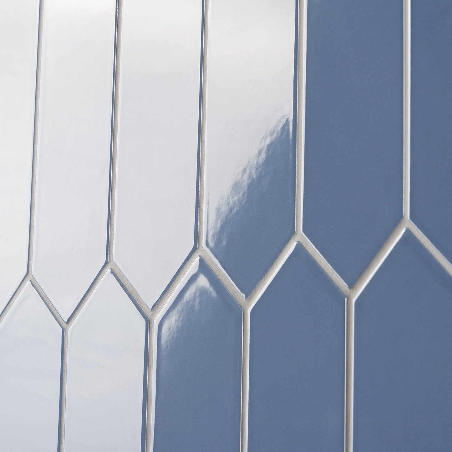 Kent Marine Blue 3x12 Picket Polished Ceramic Wall Tile