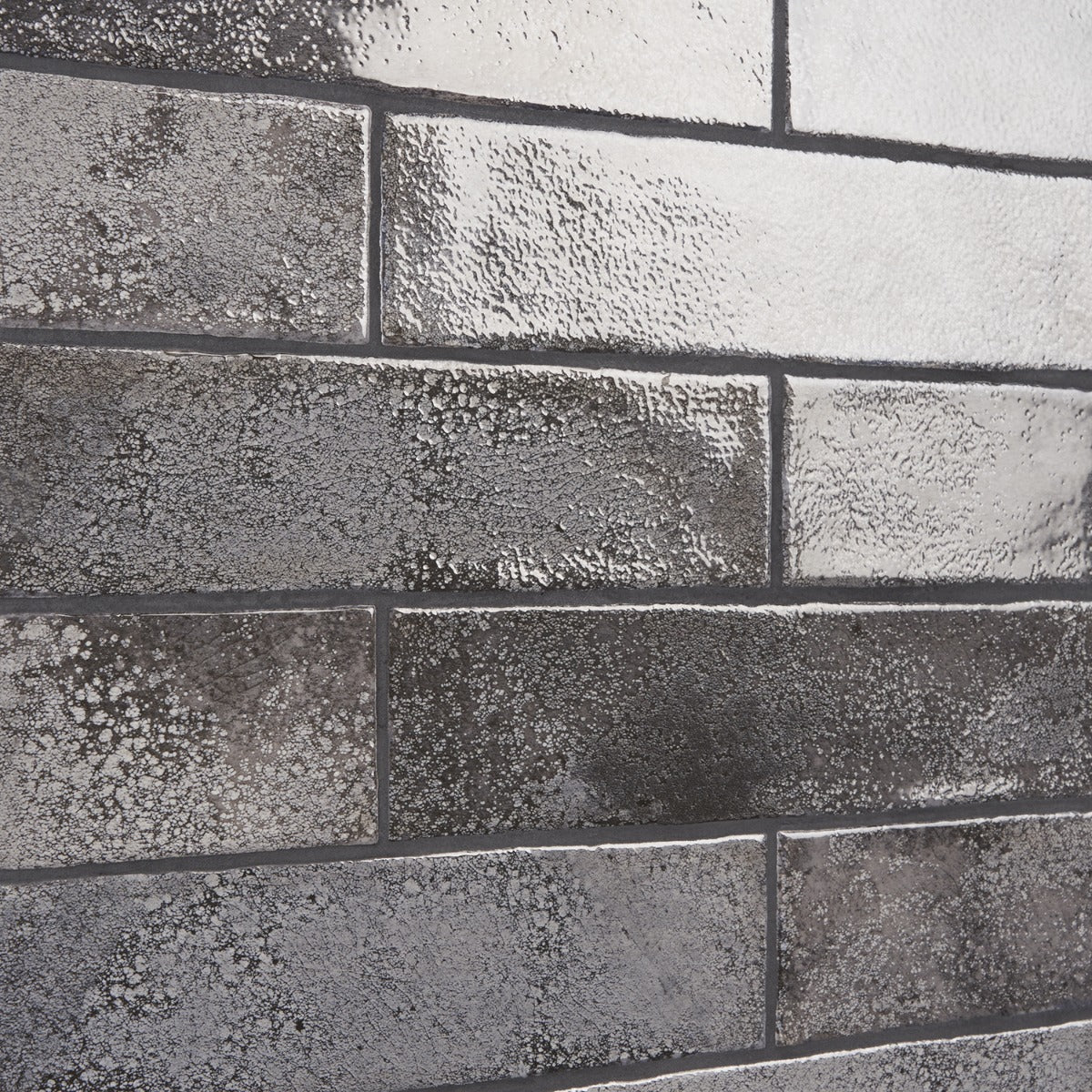Kalay Antracite Gray 3x12 Glossy Ceramic Subway Tile - Lux Tile