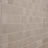 Stoneside Cream Beige 2x2 Porcelain Matte Mosaic Tile - Lux Tile