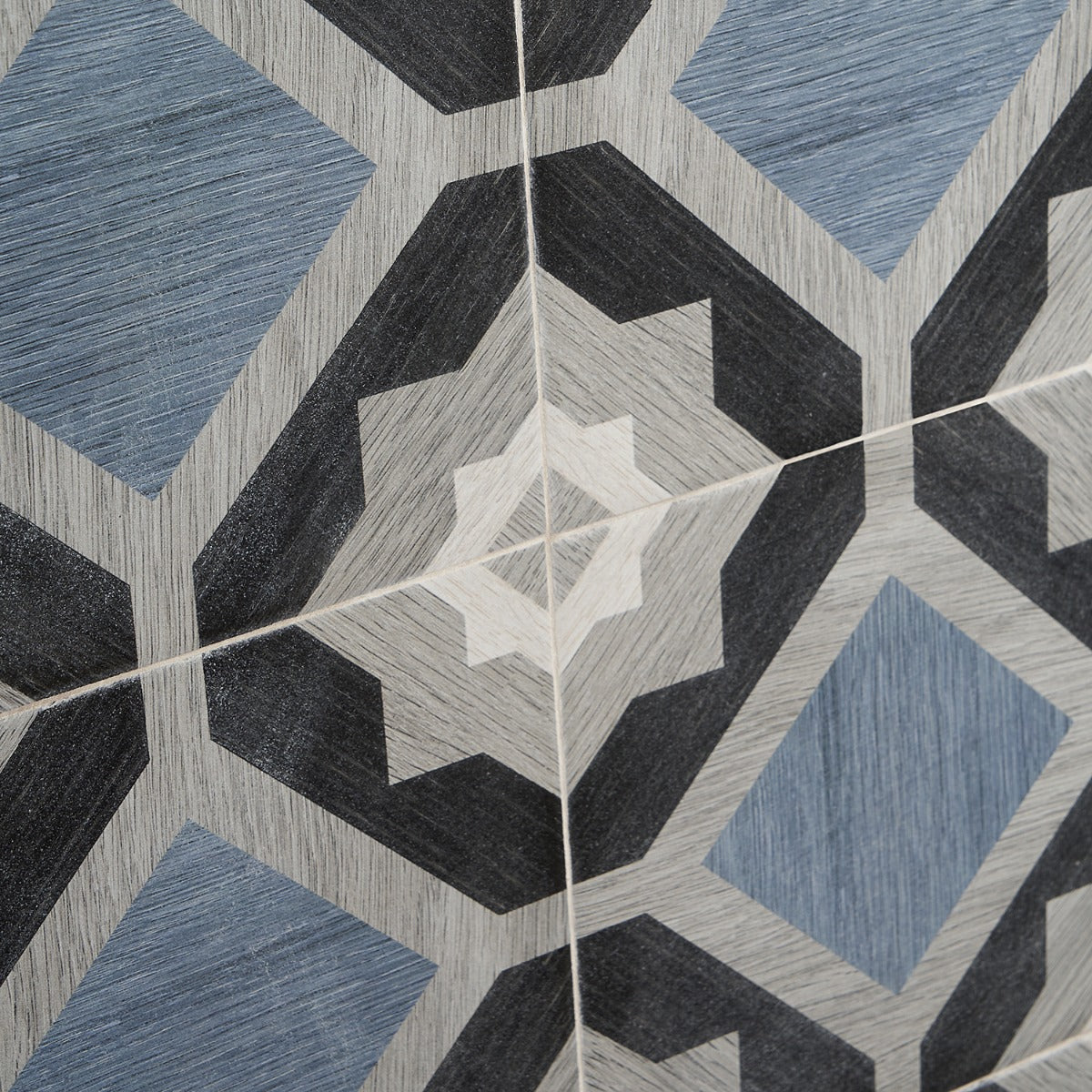 Delancey Starwood Blue 8x8 Matte Porcelain Tile - Lux Tile