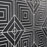 B2W Black & White Matte Porcelain Tile 8x8 - Lux Tile