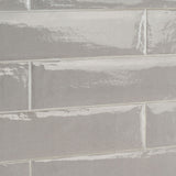 Tilebar Grigio Gray 3x16 Polished Porcelain Subway Tile
