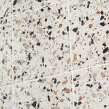 Lux Tile Chips Macro Bianco White 8x8 Matte Porcelain Tile
