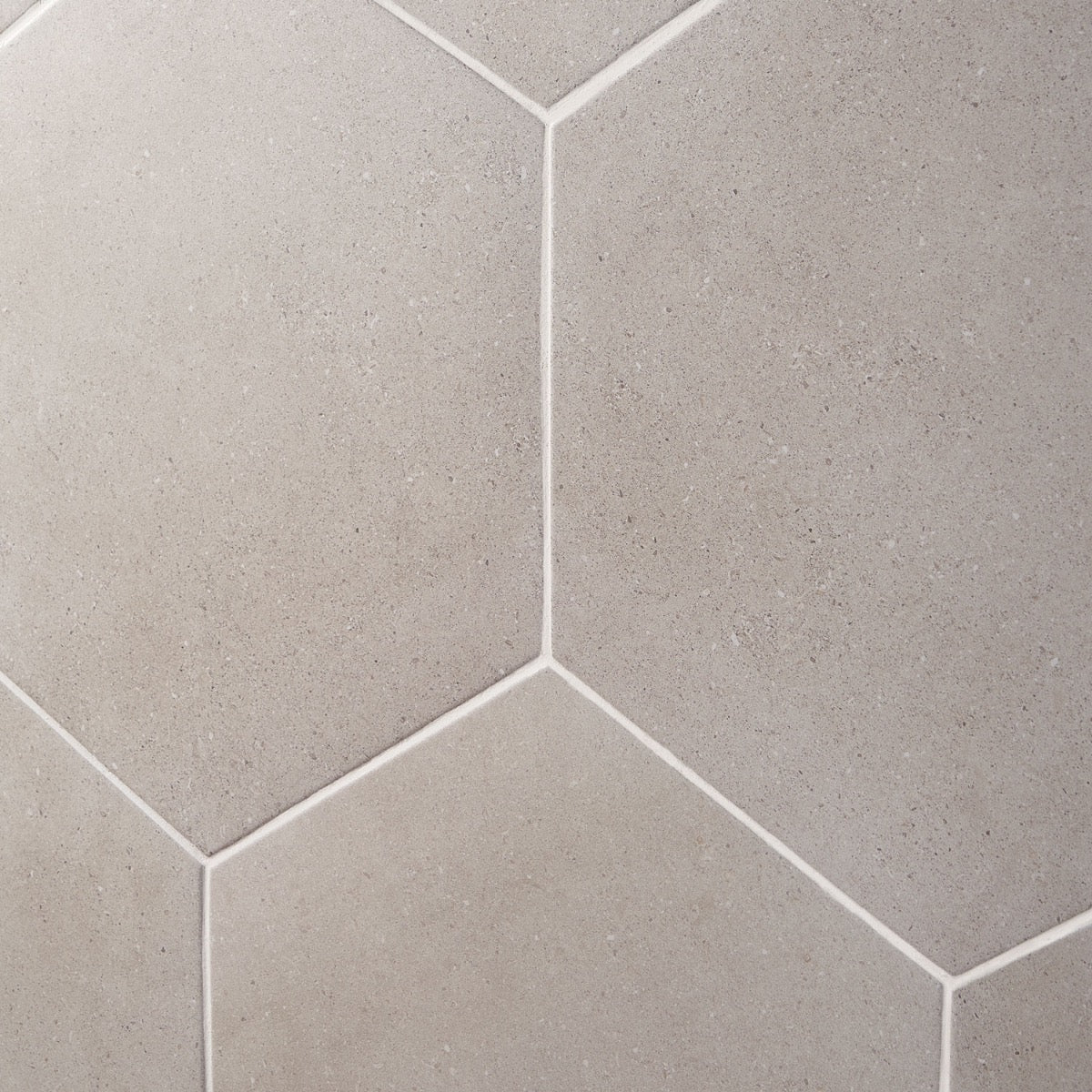 Pergola Taupe 12.5" Hexagon Matte Porcelain Tile - Lux Tile