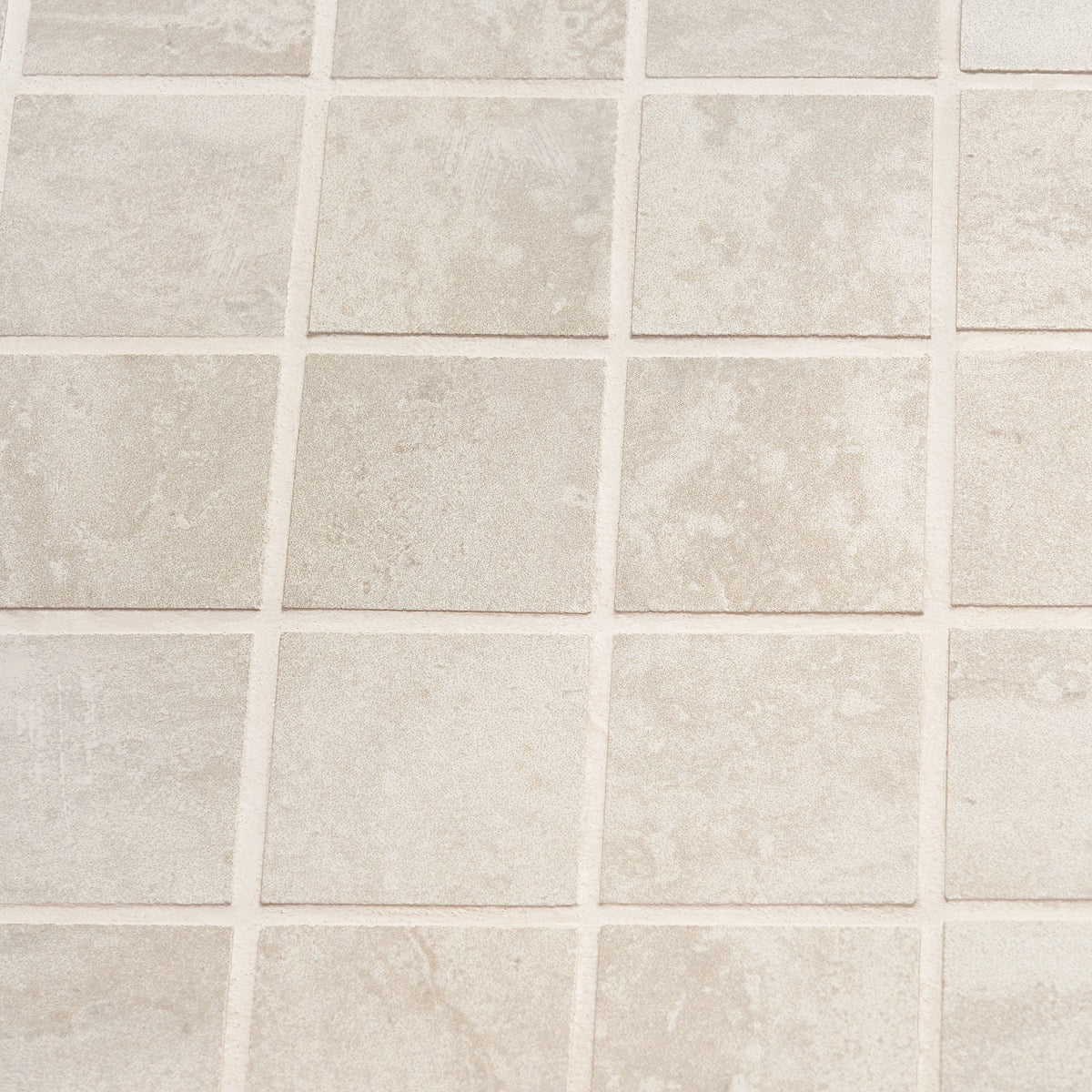 Basic Travertine Beige & Cream 2x2 Matte Porcelain Mosaic Tile