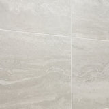 Basic Travertine Cotton White 12x24 Matte Porcelain Tile - Lux Tile