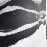 Drama Waves Black & White 24x24 Matte Porcelain Tile by Lux Tile