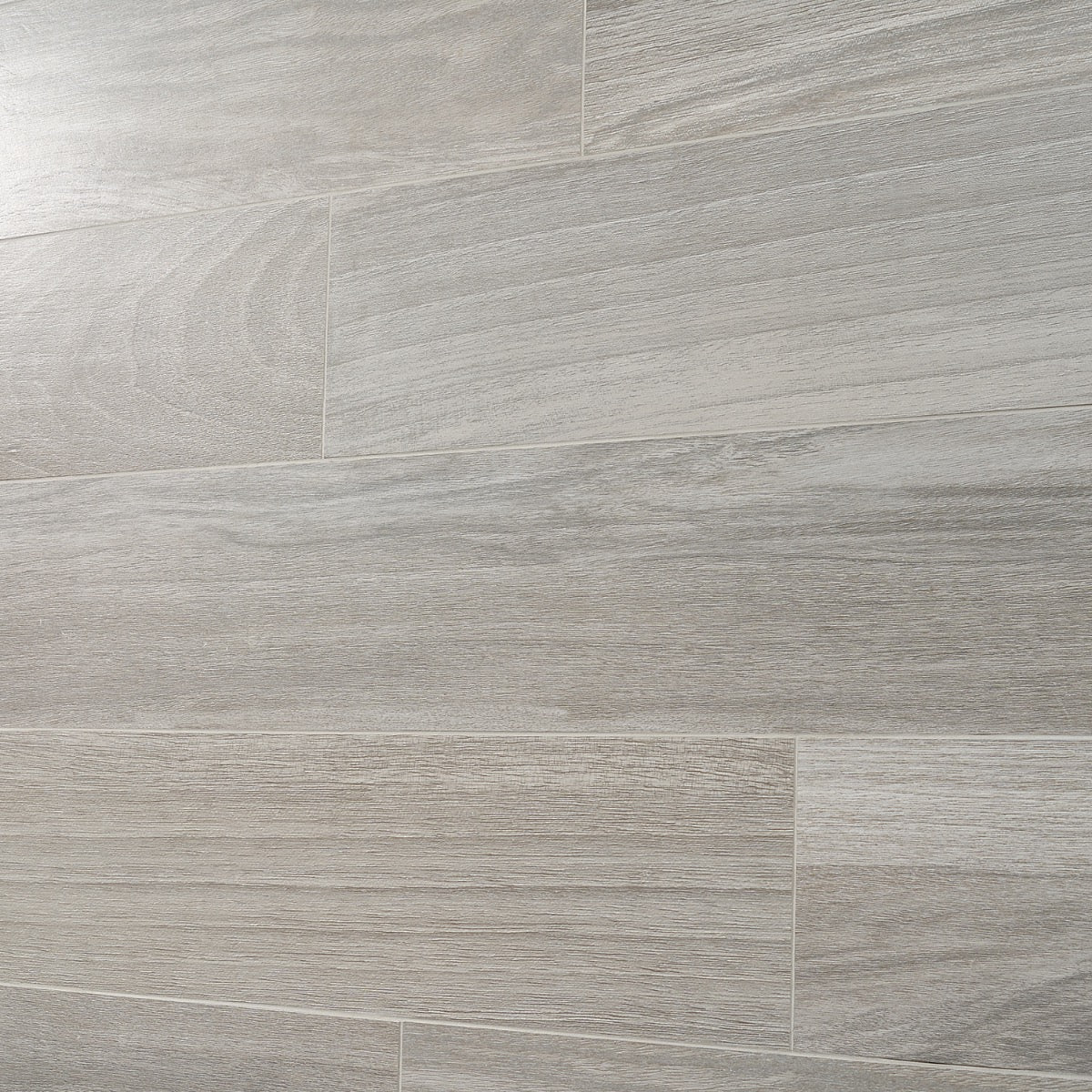 Silkwood Gray Matte Porcelain Tile - 8x48 Wood Look