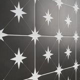 Tau Nero Black 9x9 Matte Porcelain Tile by Lux Tile
