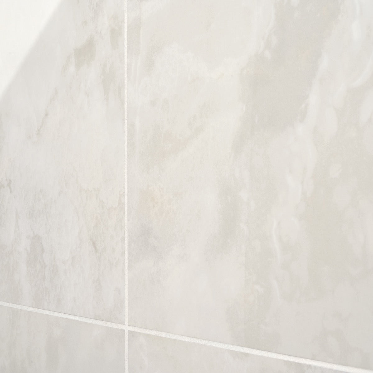 Lux Tile Jewel Onyx White 24x48 Polished Porcelain Tile