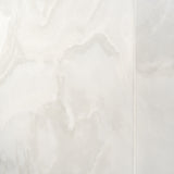Jewel Onyx White 48x48 Polished Porcelain Tile by Lux Tile