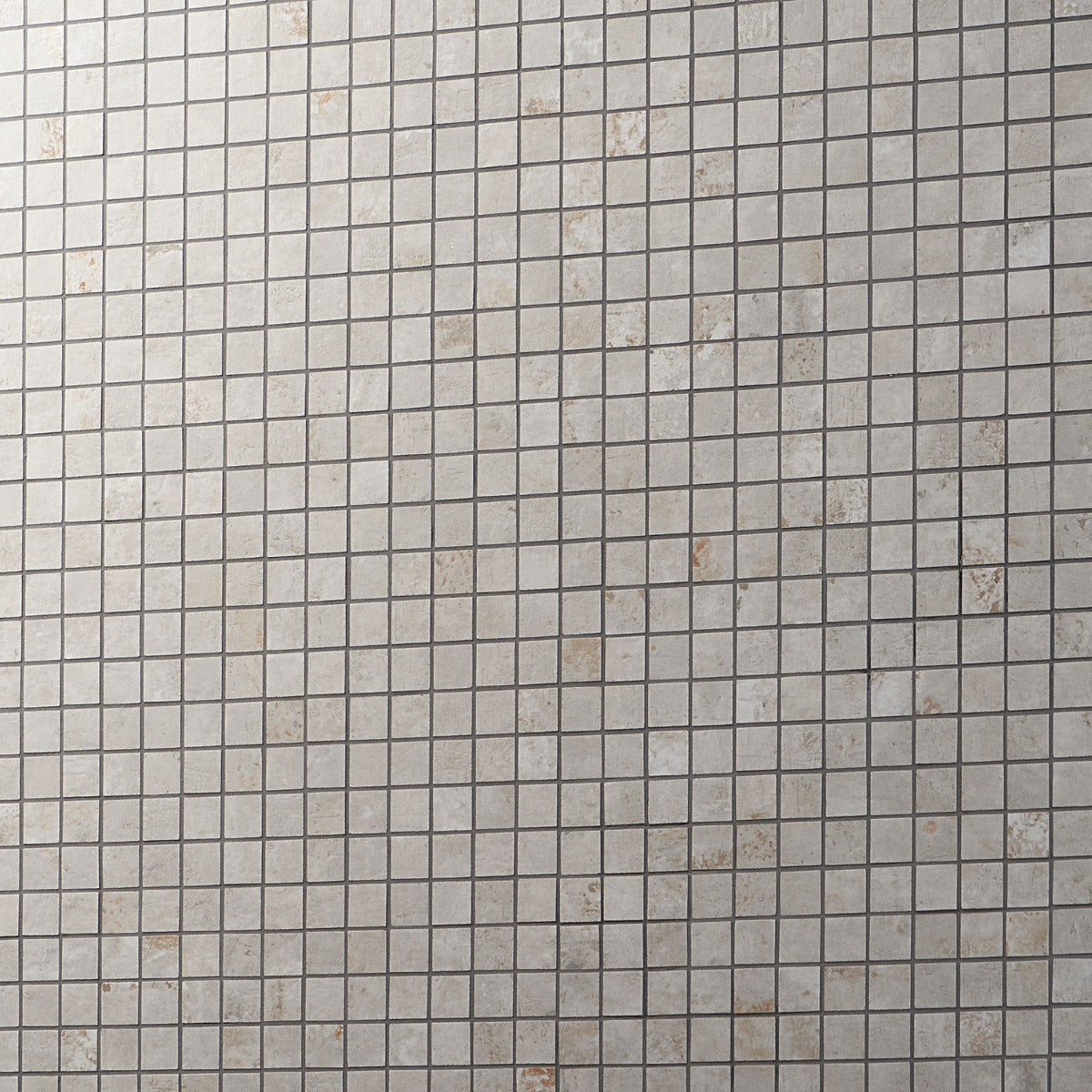 Lux Tile Portrait Ivory Beige Matte Porcelain Mosaic Tile 1x1