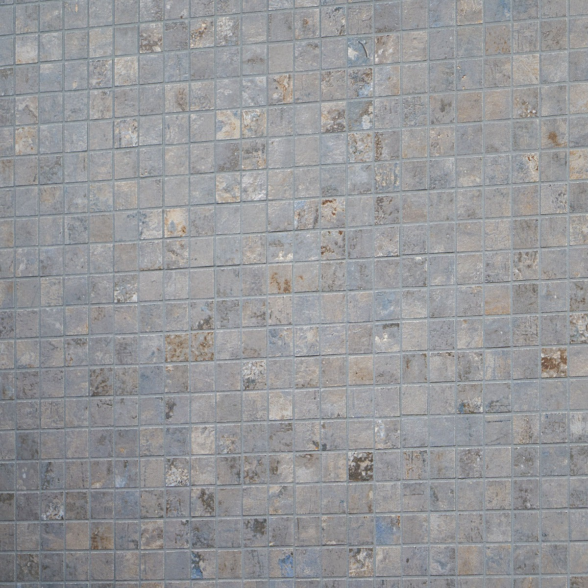 Tilebar Portrait Ocean Blue 1x1 Matte Porcelain Mosaic Tile