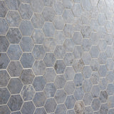 Portrait Ocean Blue 2" Hexagon Matte Porcelain Mosaic Tile - Lux Tile