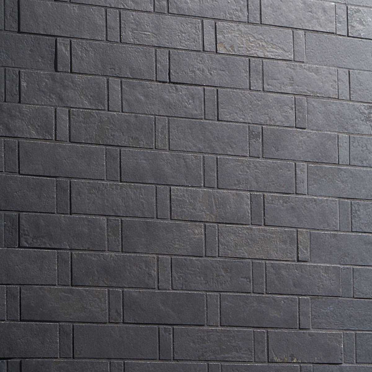 Lux Tile Portrait Black Weave Matte Porcelain Mosaic Tile