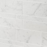 DreamStone Carrara Giola Matte Porcelain Mosaic Tile - Lux Tile